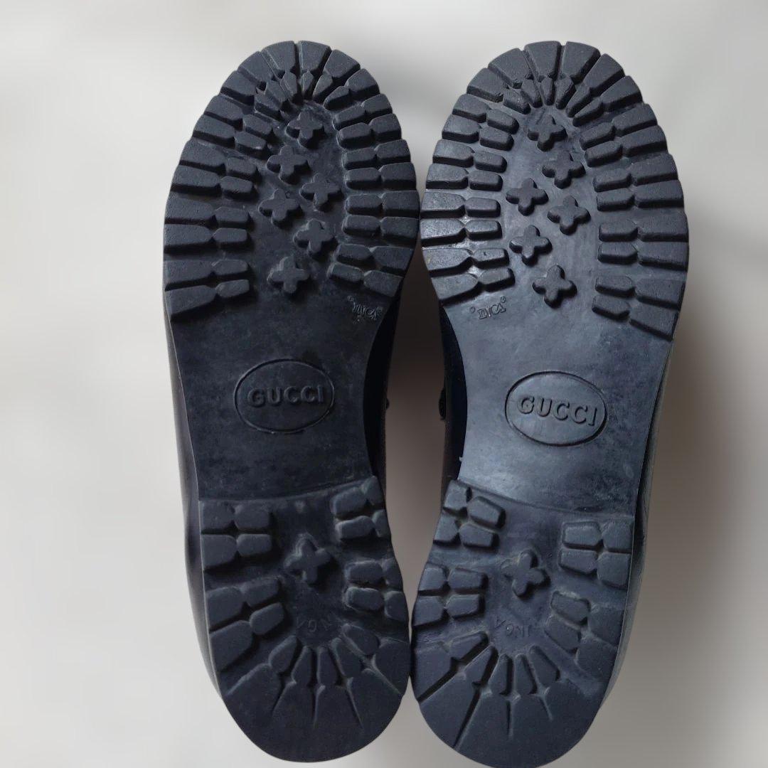 GUCCOI horse bit loffaer 8 D