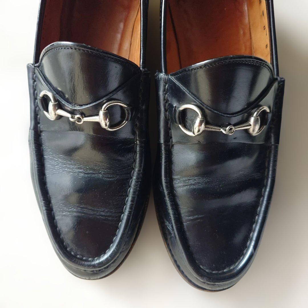 GUCCOI horse bit loffaer 8 D