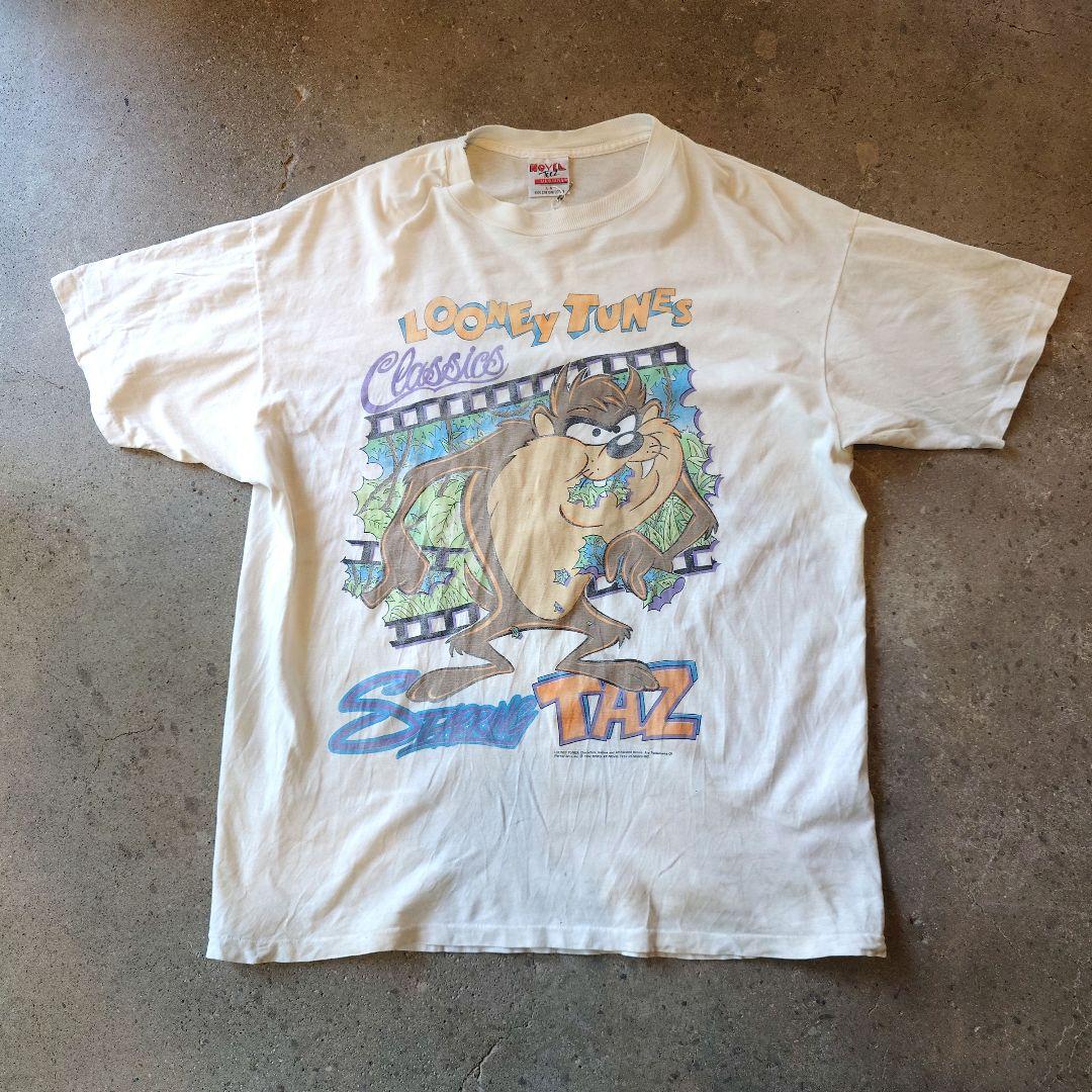 LOONEY TUNES 90s tee single L