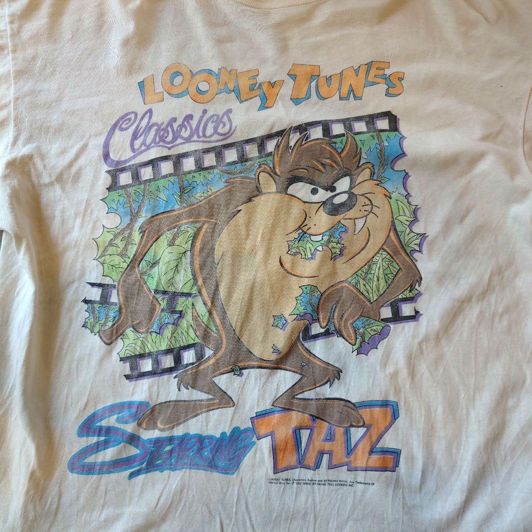 LOONEY TUNES 90s tee single L