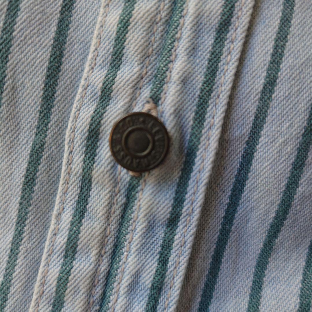 Levis denim stripe shirts L
