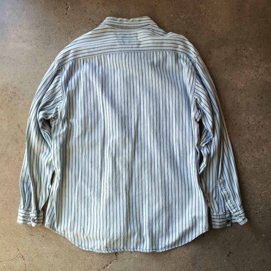Levis denim stripe shirts L