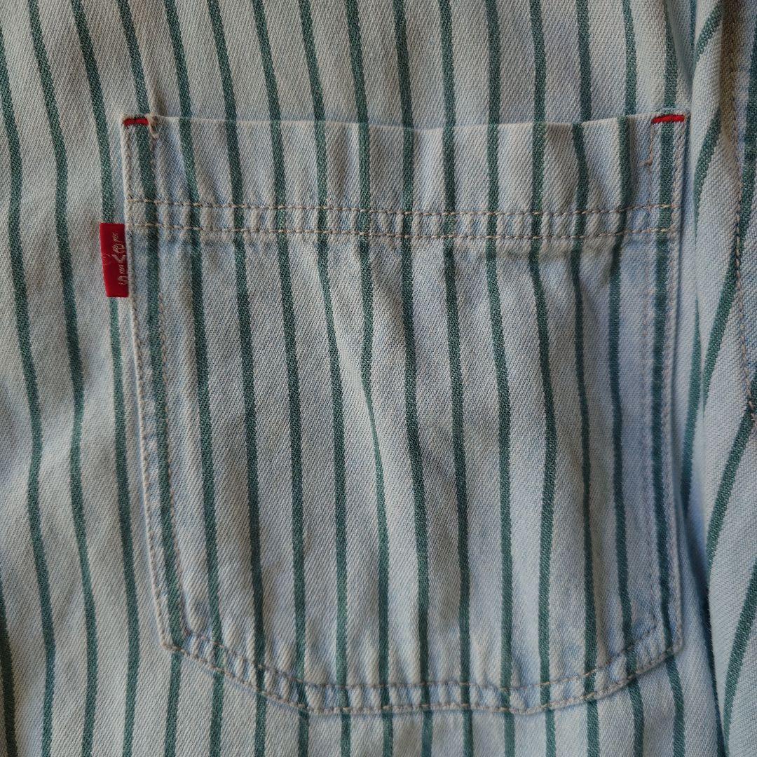 Levis denim stripe shirts L