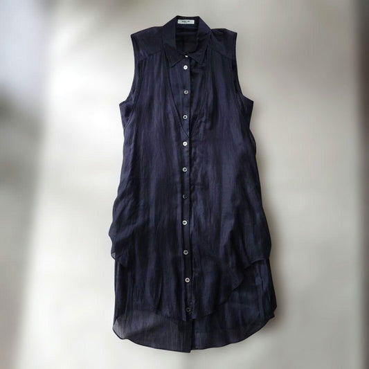 Helmut Lang　no sleeve tunic black F