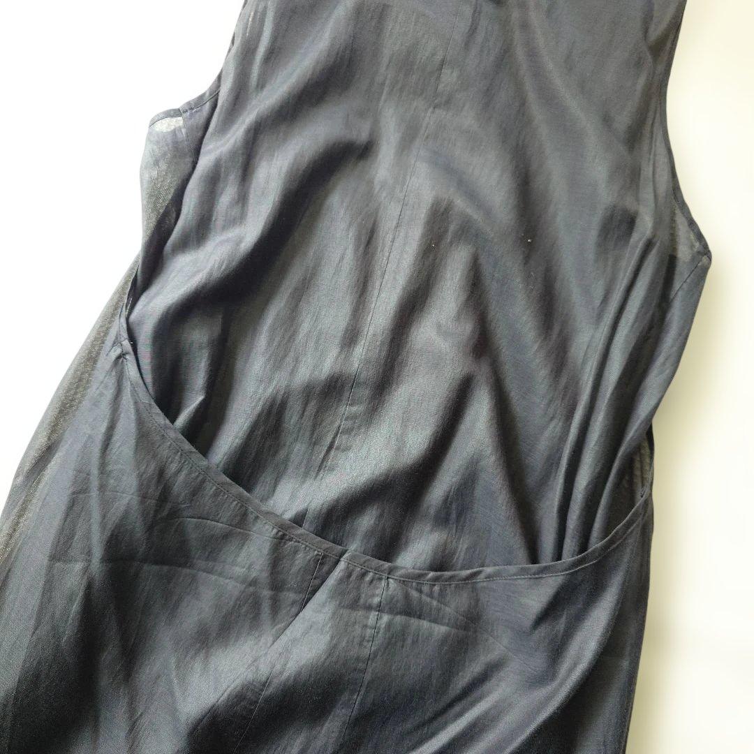 Helmut Lang　no sleeve tunic black F
