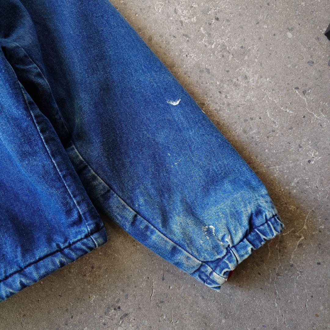 70s OSHKOSH Denim zip up jacket M~L