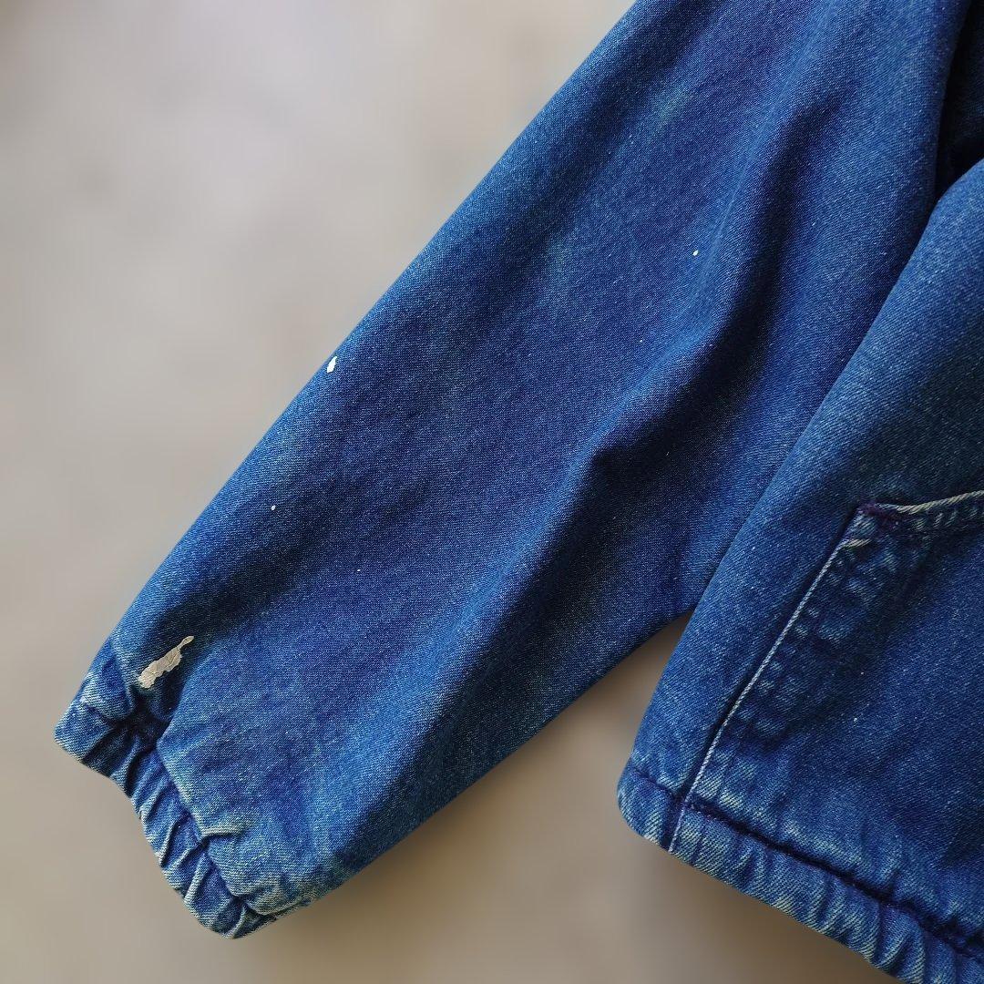 70s OSHKOSH Denim zip up jacket M~L