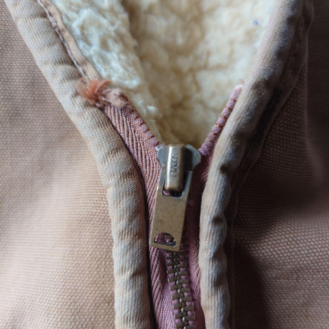 70s CARHARTT duck sherpa vest sz XL