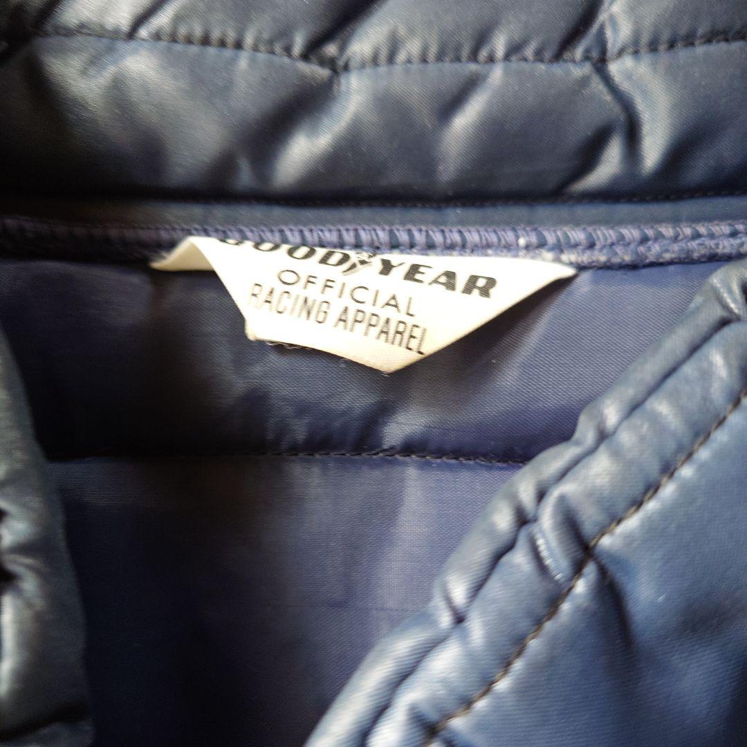 90s　GOODYEAR stand padding coat XL