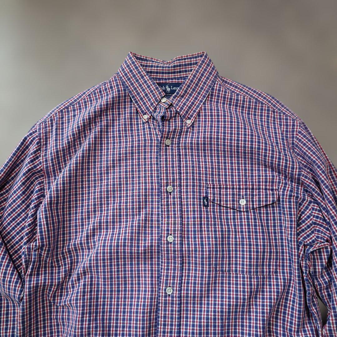 poloralphlauren check shirts M