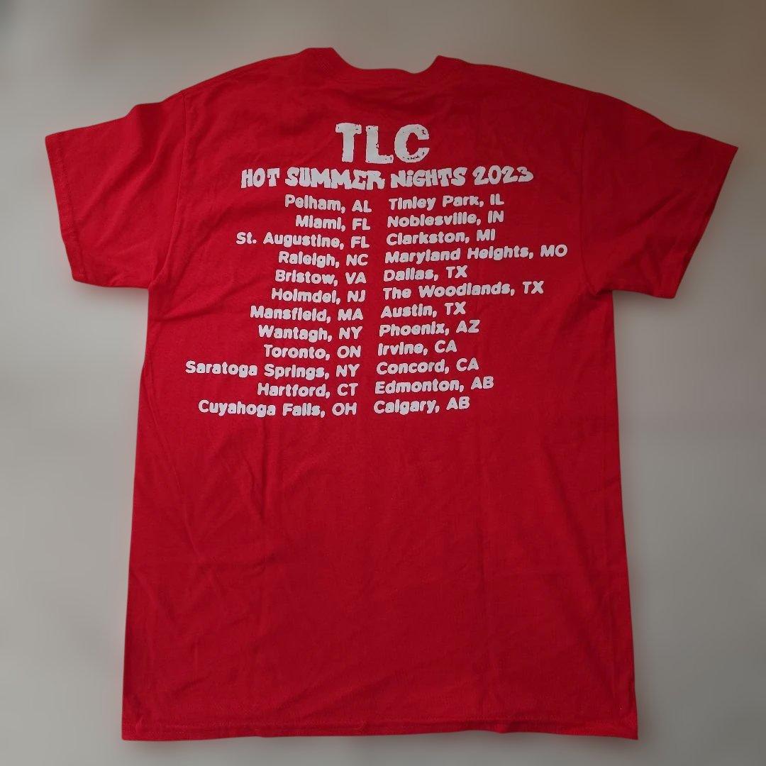 TLC official tee  2023 Tour CRAZY SEXY COOL