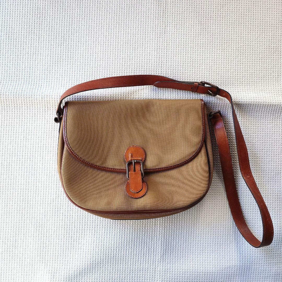 LANCEL old women shoulder bag
