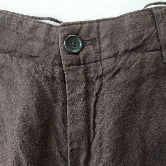 Bananarepublic linen cropped shorts w33