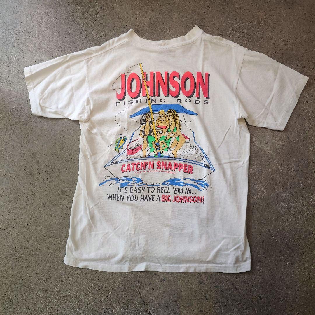 BIG JOHNSON 90s tee XL  single