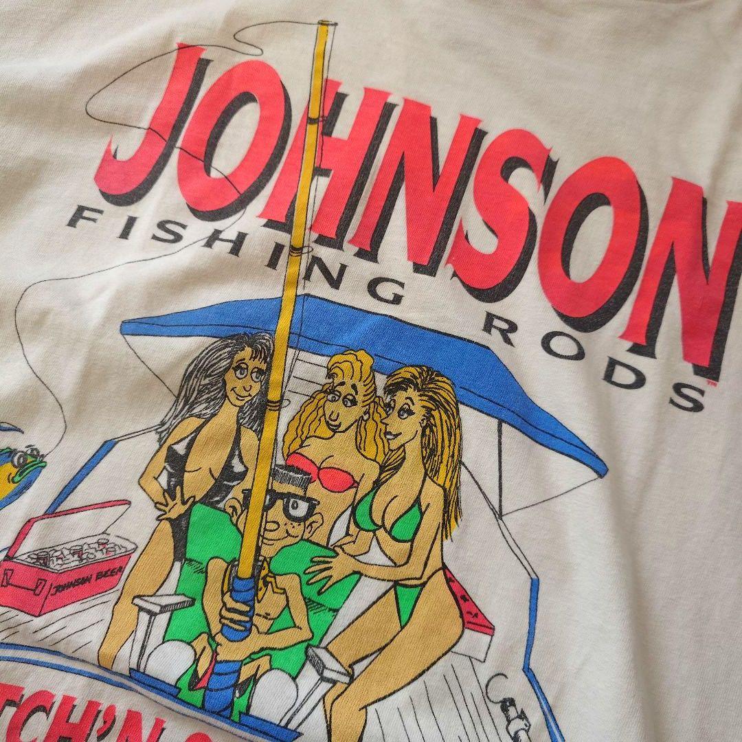 BIG JOHNSON 90s tee XL  single