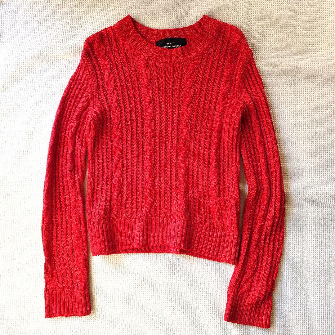 comme des garson コムデギャルソン　レディースレーヨンニット
