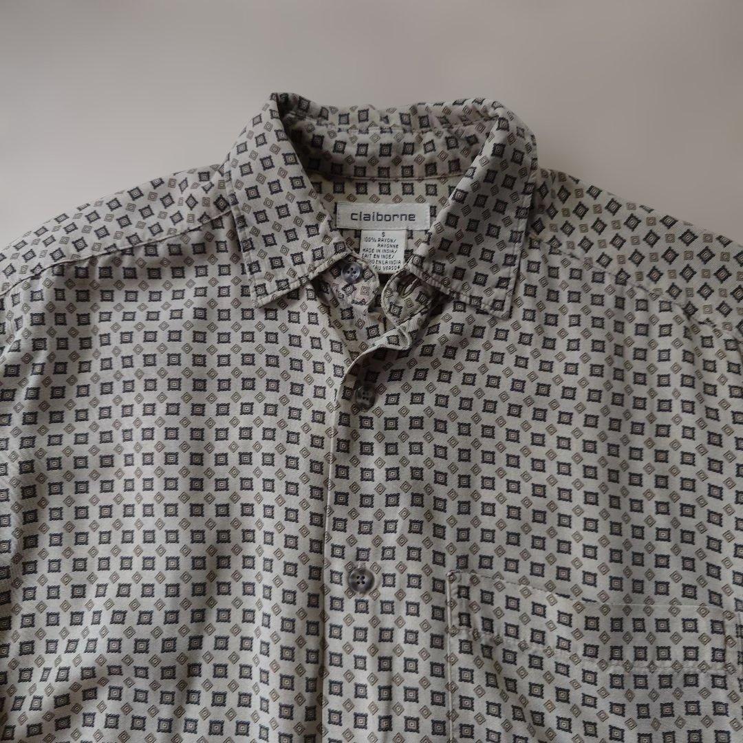 80s claibone rayon shirts s