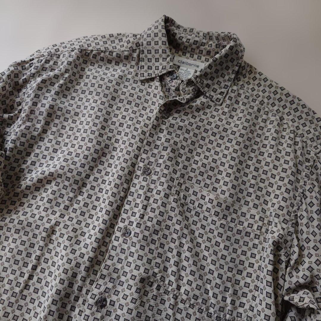 80s claibone rayon shirts s