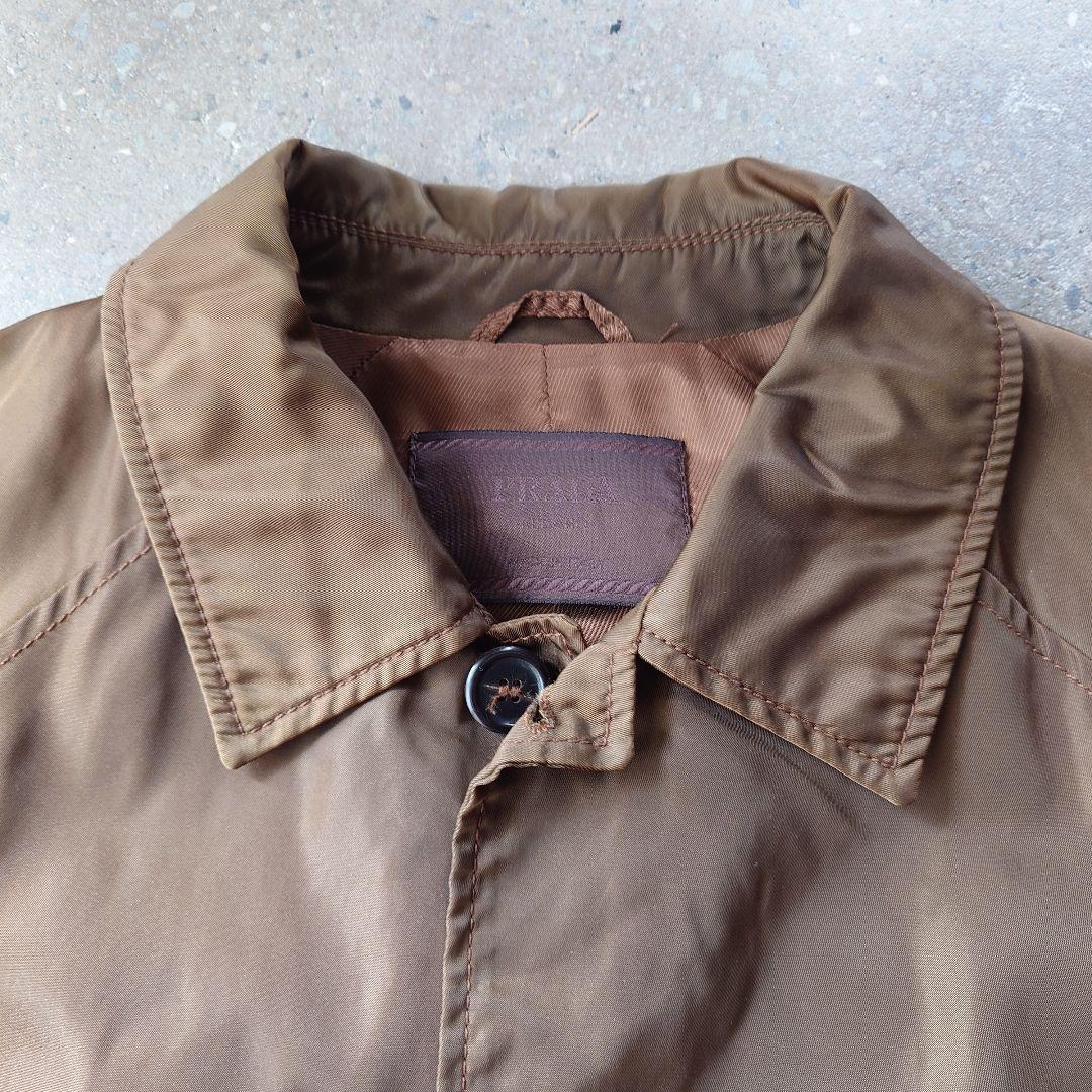 PRADA nylon coat S プラダ　ナイロントレンチコート　S