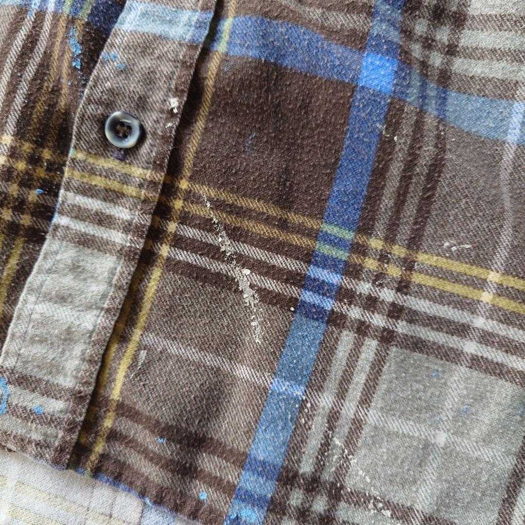 Fieldmaster print fannel shirts made in USA L