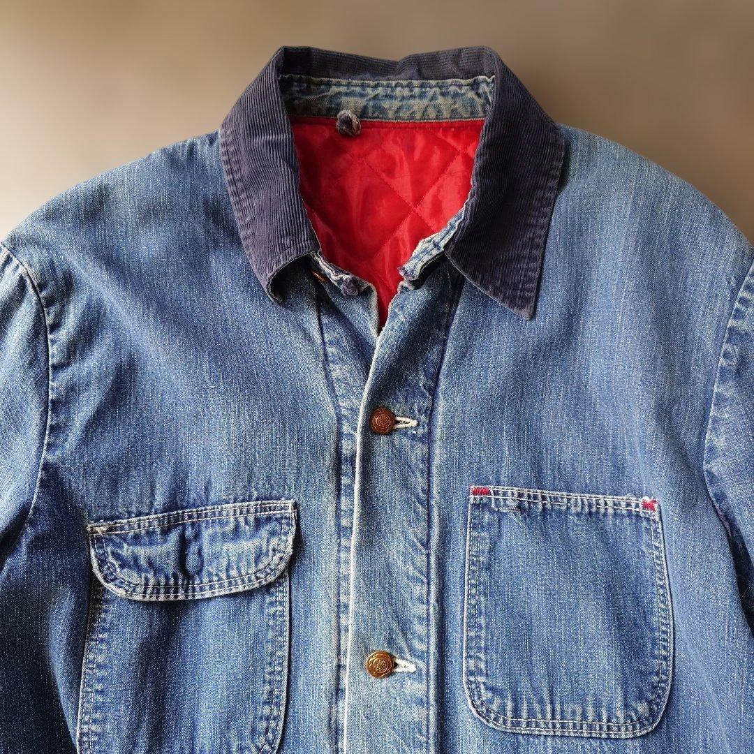 70s Wrangler denim chore jacket 44 USA