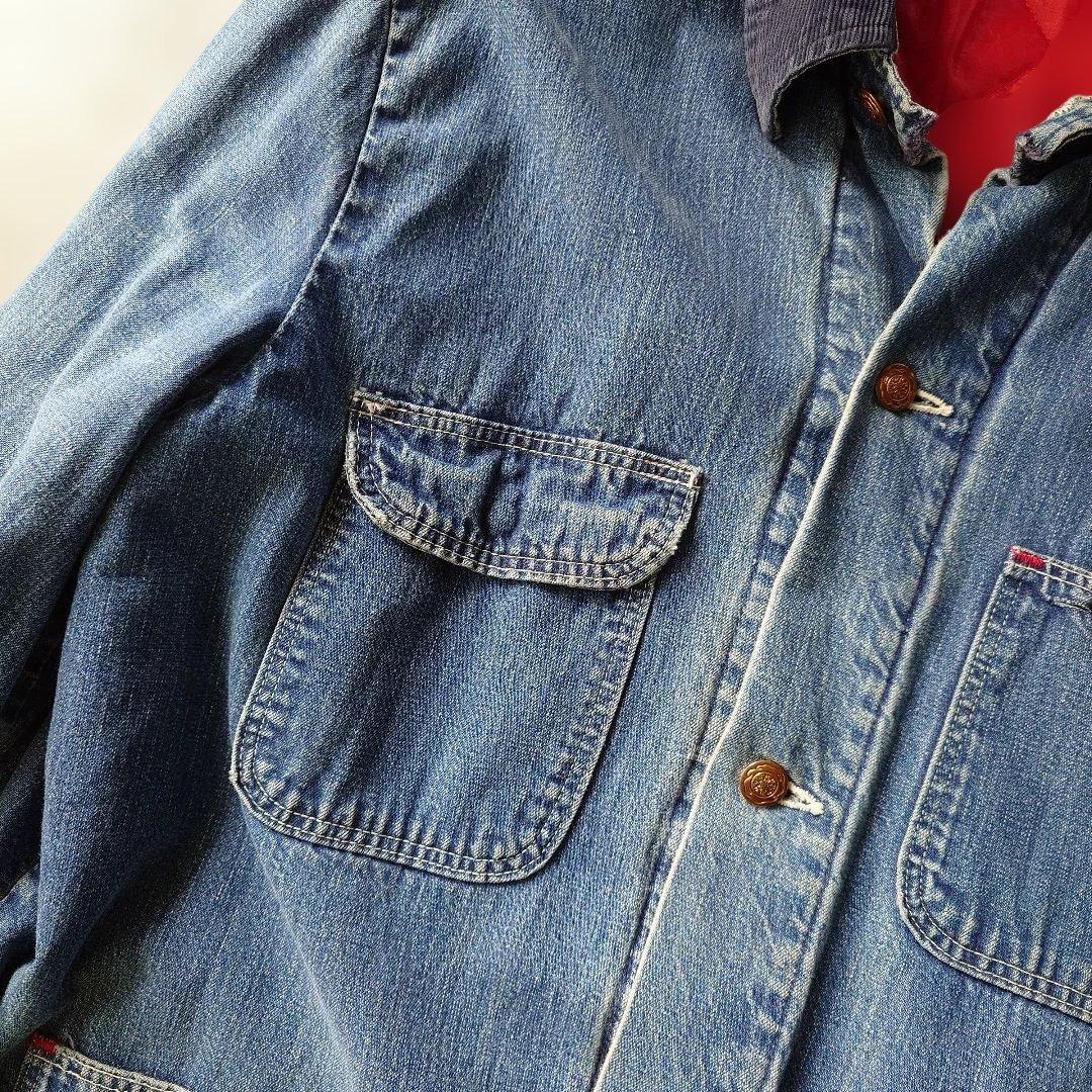 70s Wrangler denim chore jacket 44 USA