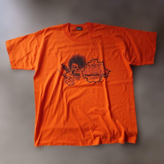 90s single print tee SKULL XL