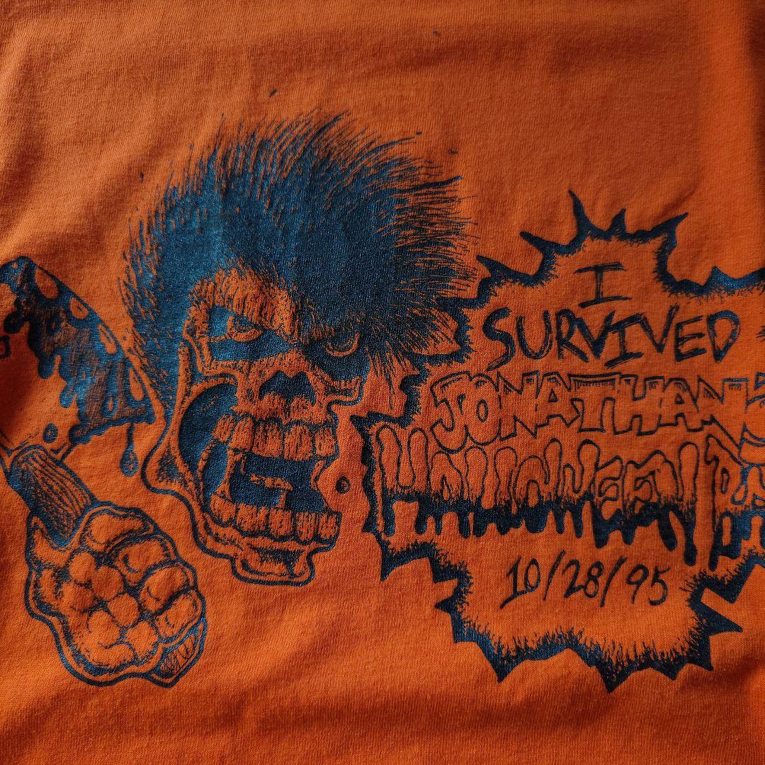 90s single print tee SKULL XL