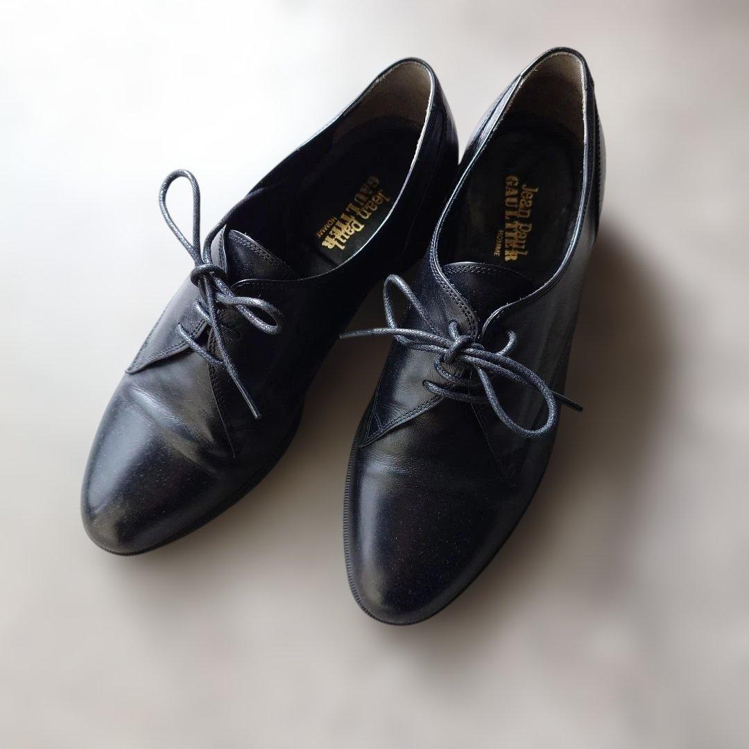 JeanPaul GAULTIER leather flat shoes 24.5cm