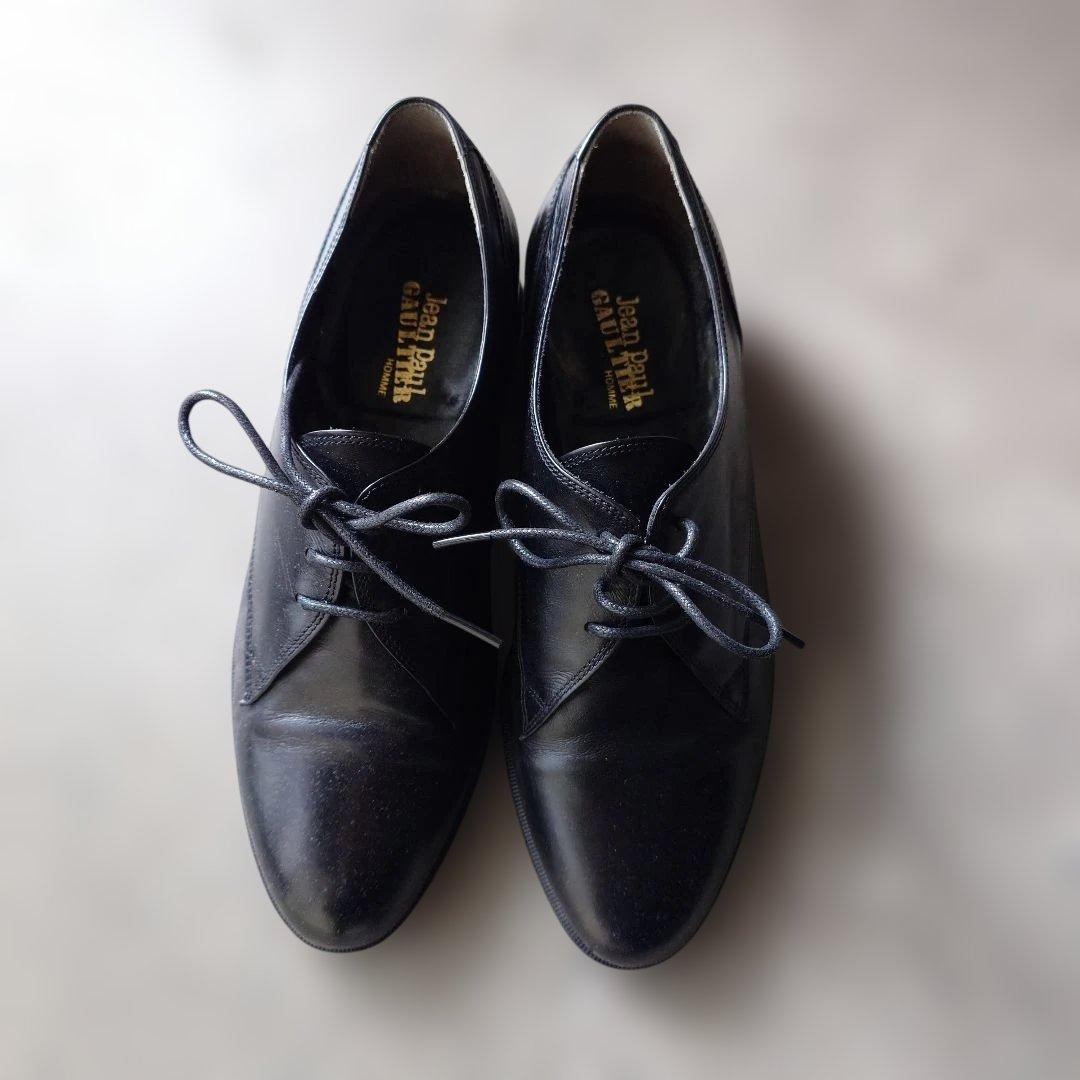 JeanPaul GAULTIER leather flat shoes 24.5cm