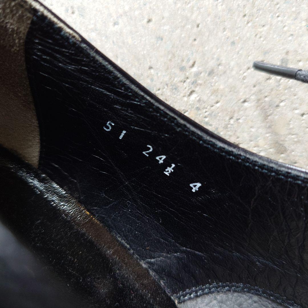 JeanPaul GAULTIER leather flat shoes 24.5cm