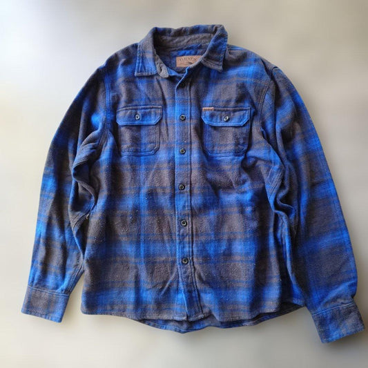 ORVIS outdoor heavy flannel shirts CPO L