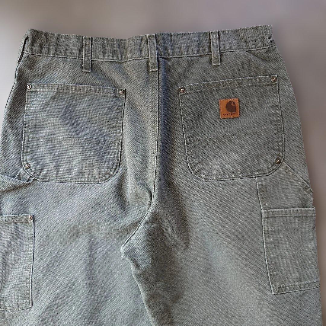CARHARTT double kniee work pants olive w34L32