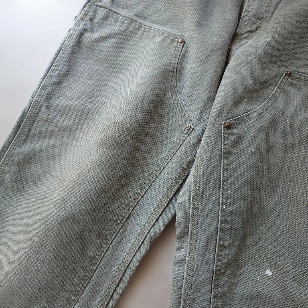 CARHARTT double kniee work pants olive w34L32