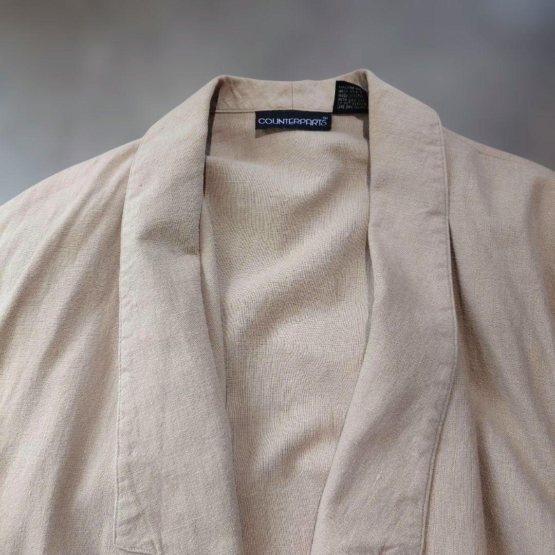 women cotton linen jacket