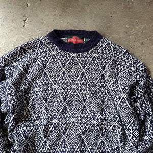 used cotton heavy knit L stone haven USA