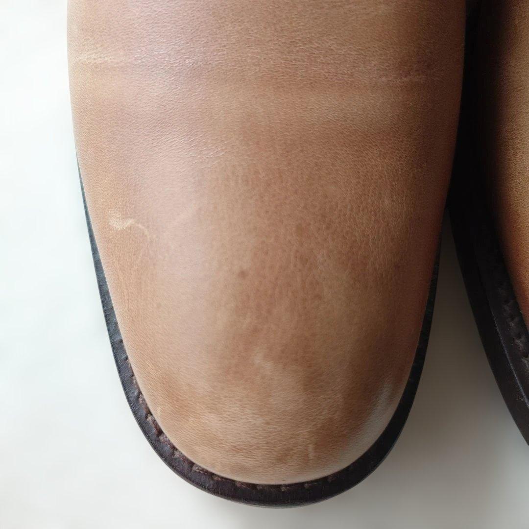 POLORALPHLAUREN ITALY Leather Chakka Boots 8inch