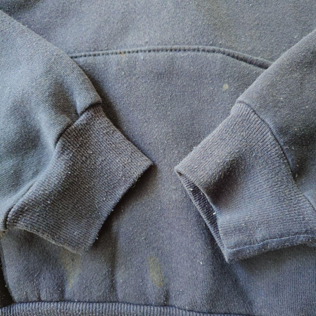 70s sportswear YALE sweat parka sz L