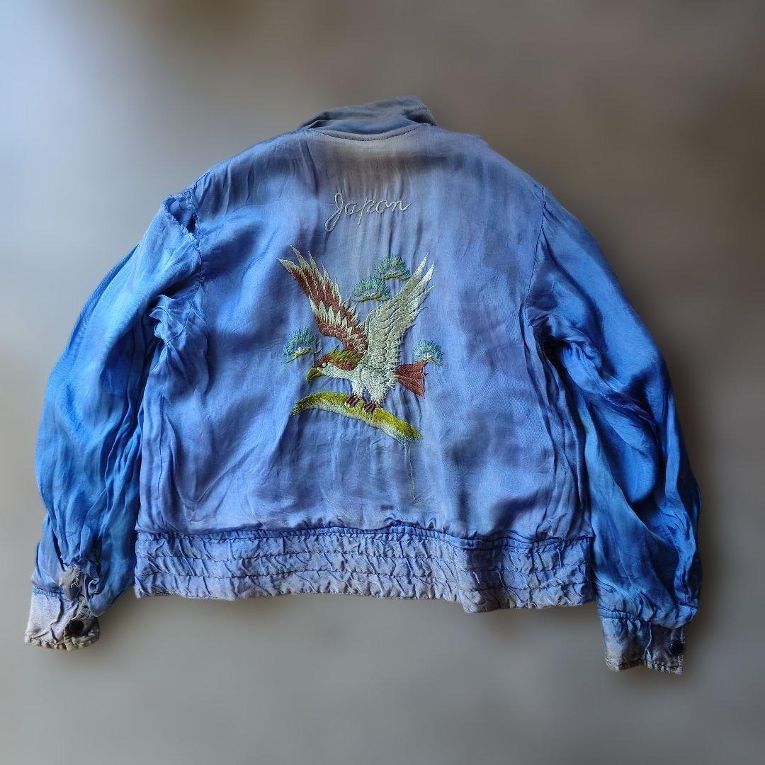 50s vintage japnease pattern ska jacket