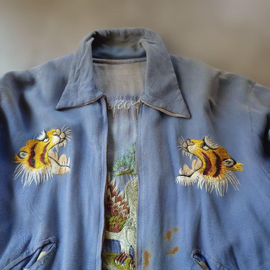 50s vintage japnease pattern ska jacket