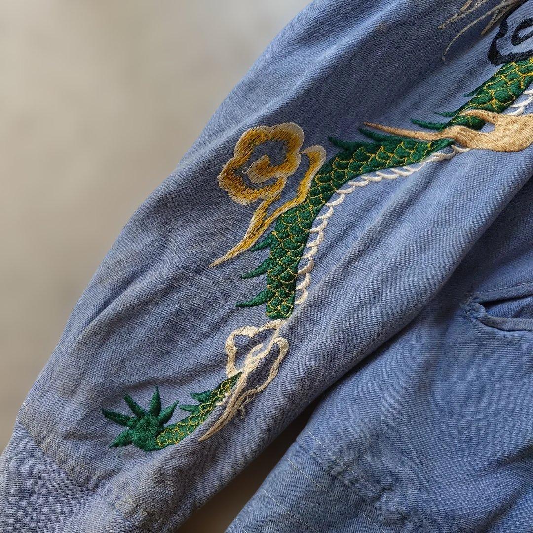 50s vintage japnease pattern ska jacket