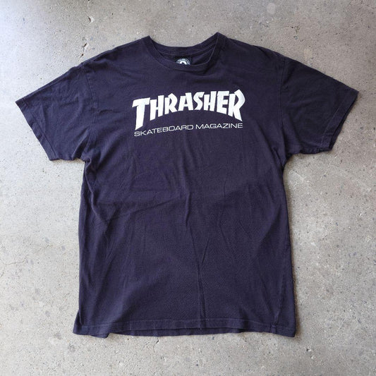 THRASHER logo tee M
