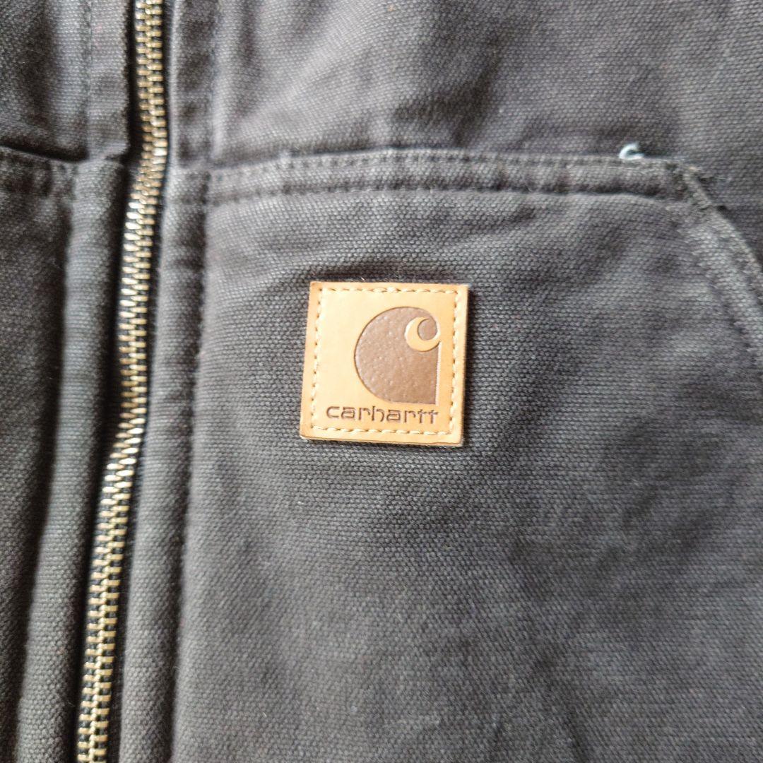CARHARTT duck work vest black M