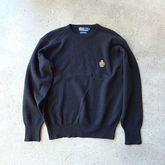 POLO RALPHLAUREN lamb wool knit L 　ポロラルフローレン　ラムウール　ニットL