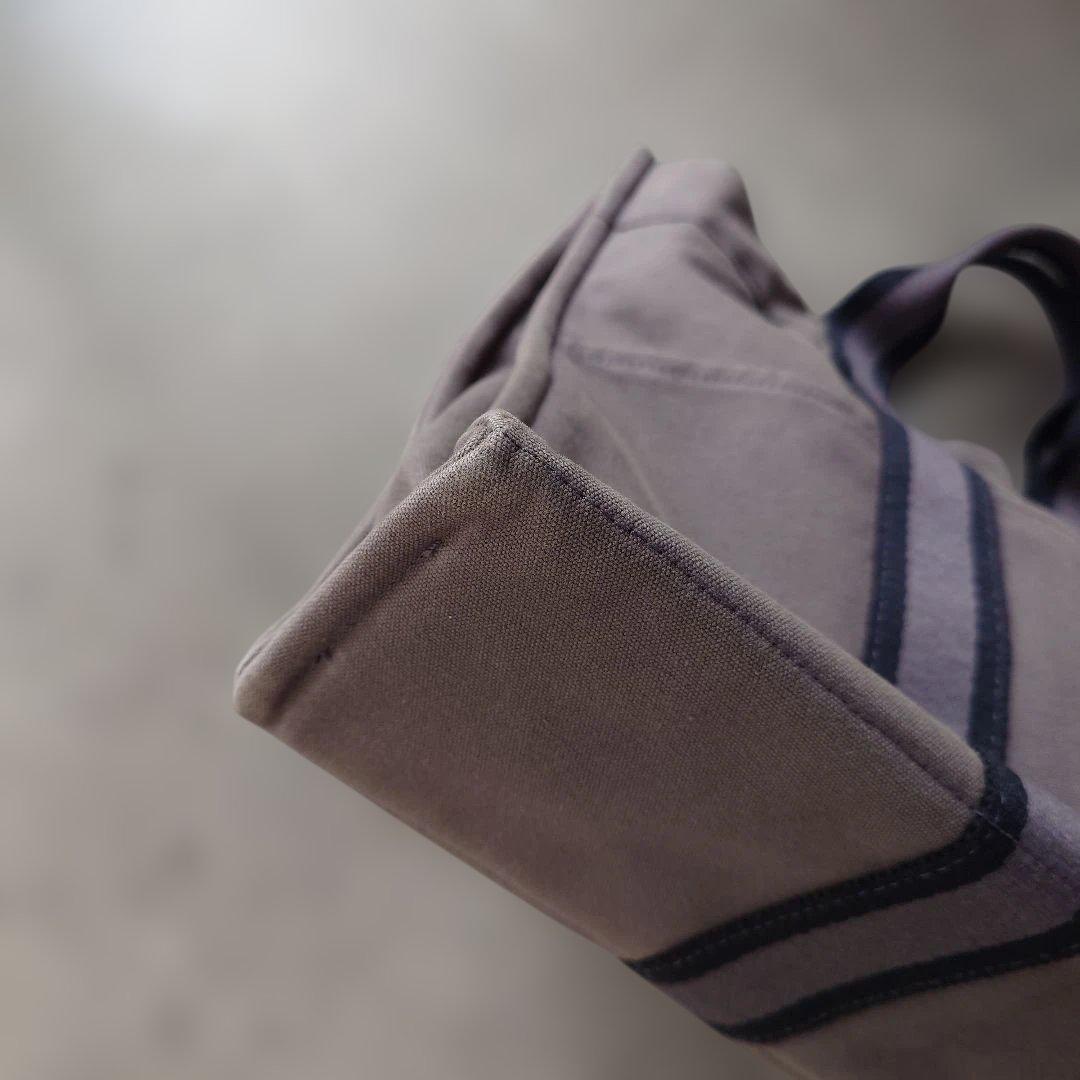 HERMES fourtoe MM canvas tote bag grey