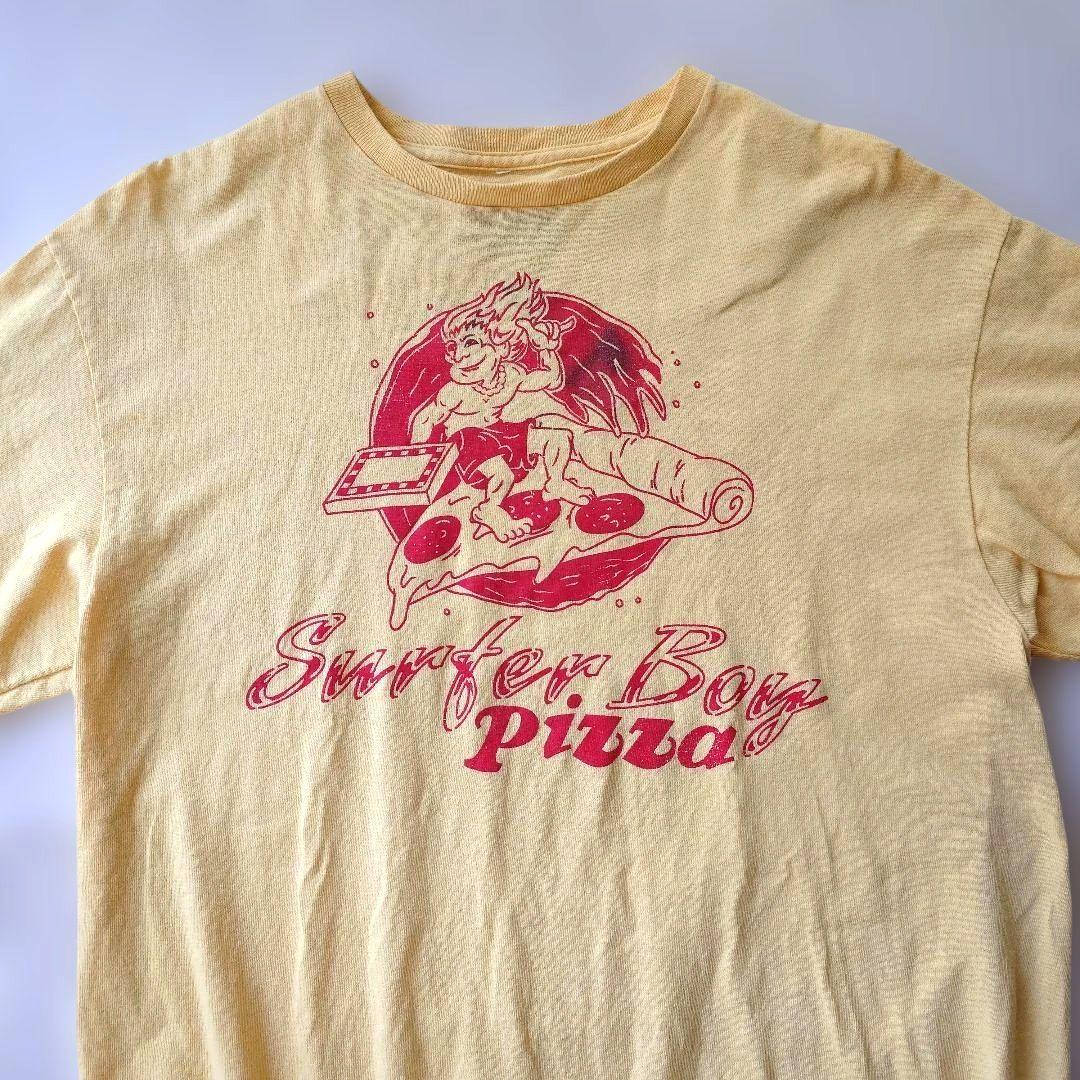 Stranger Things Surfer boy PIZZA Tee L