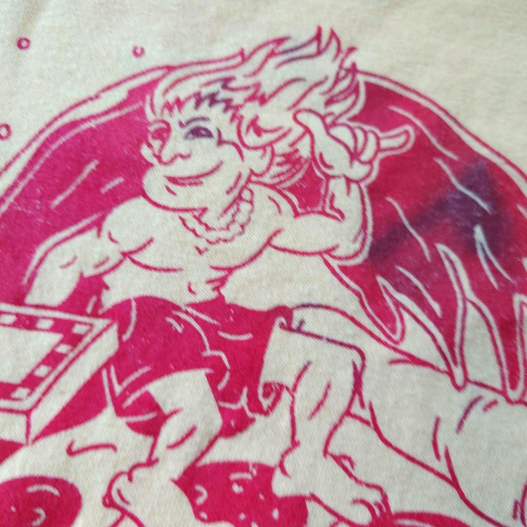 Stranger Things Surfer boy PIZZA Tee L