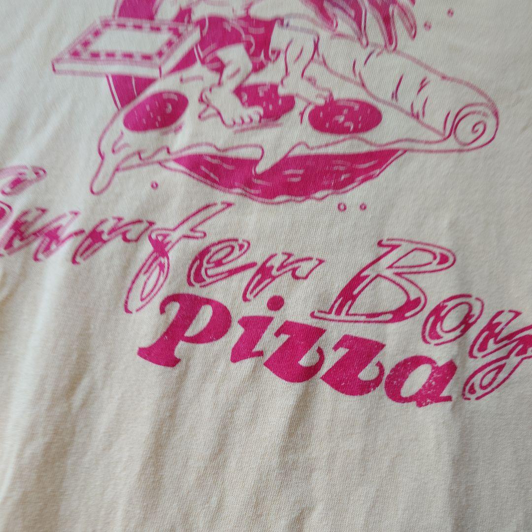Stranger Things Surfer boy PIZZA Tee L