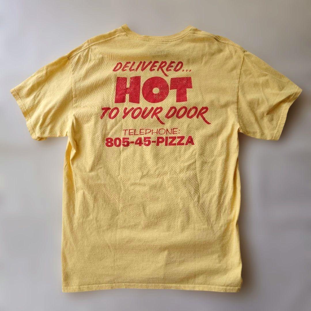 Stranger Things Surfer boy PIZZA Tee L