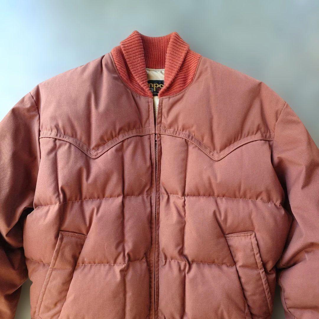 80s TEMPCO down jacket M USA